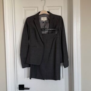 Gray Women's Banana Republic Suit